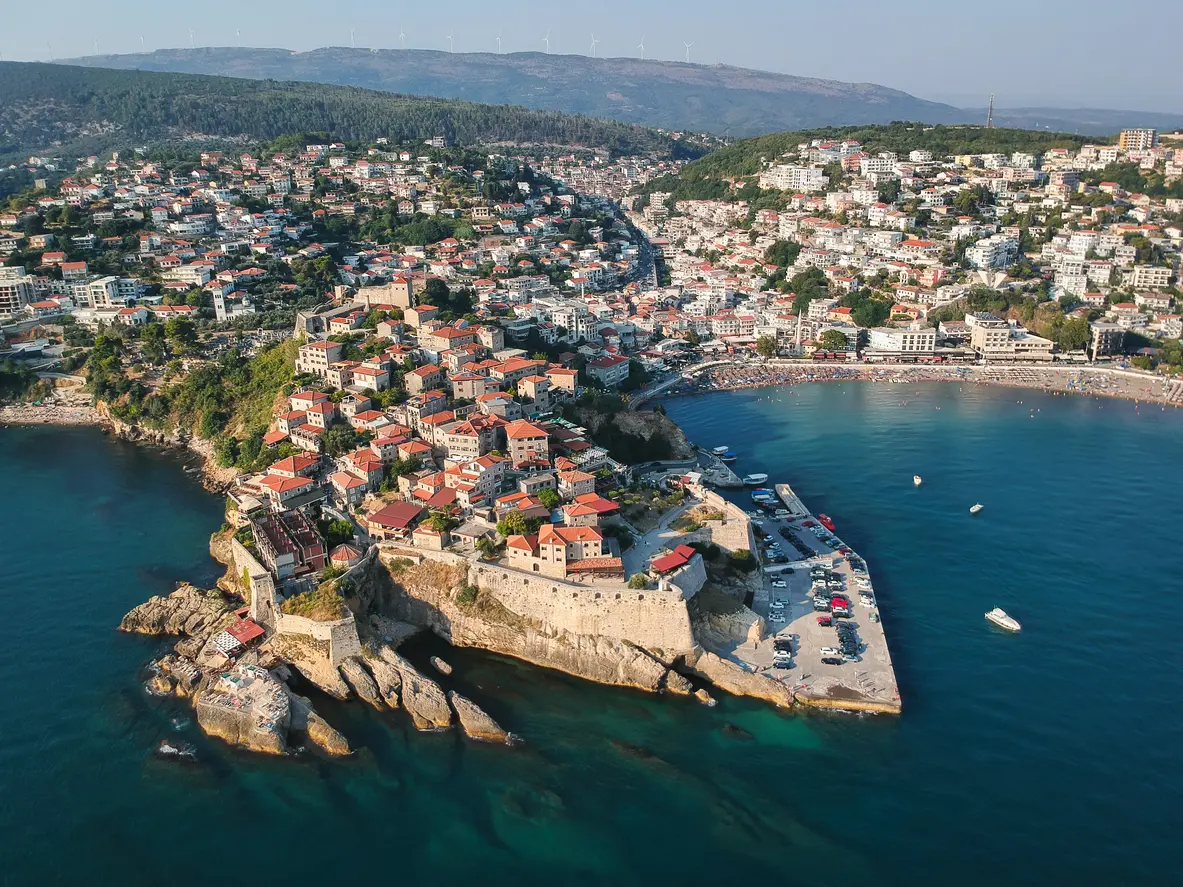 העיר העתיקה Ulcinj