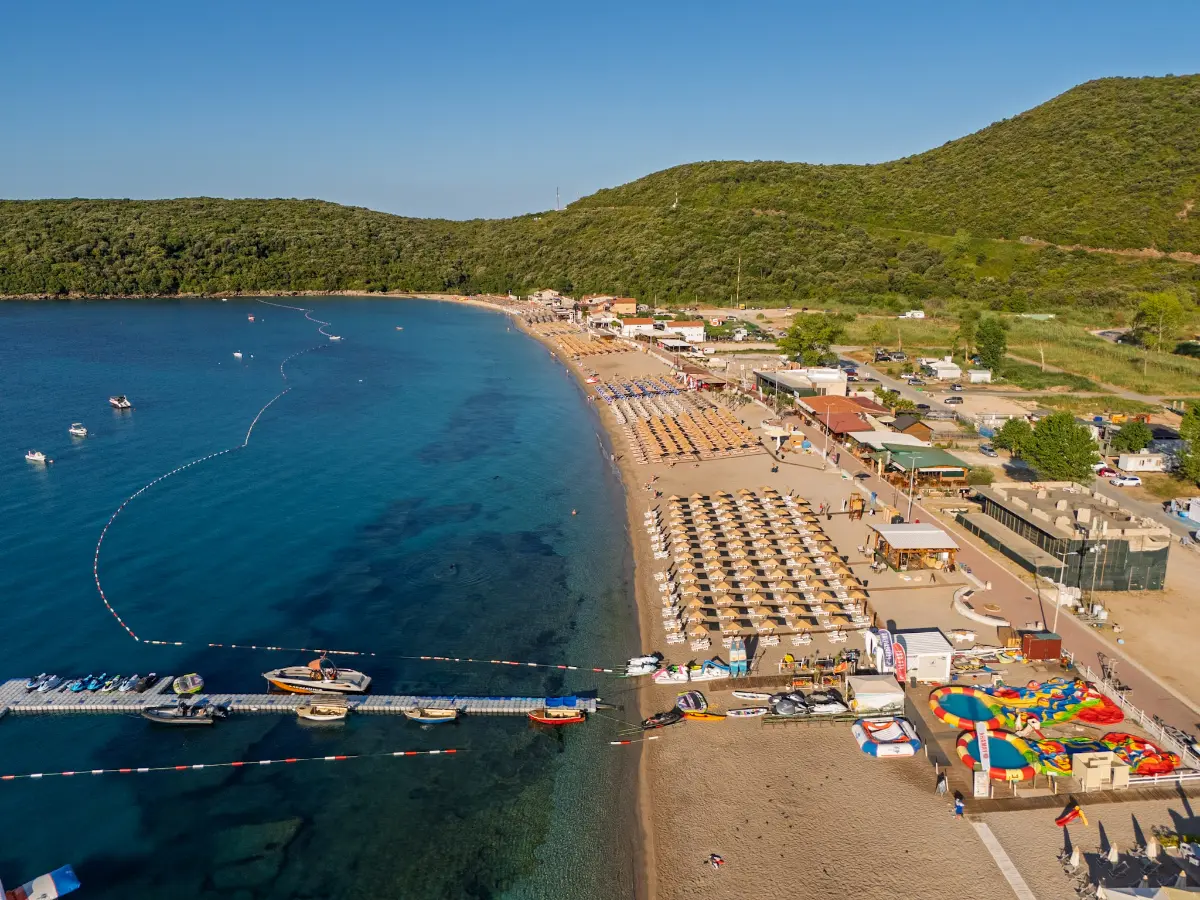 Jaz Beach in the immediate vicinity