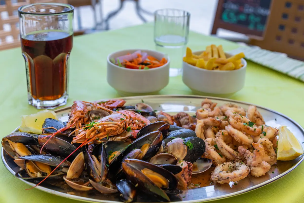 Restaurace s čerstvými rybami