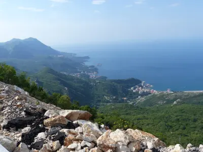 Budva - Küste um Sveti Stefan