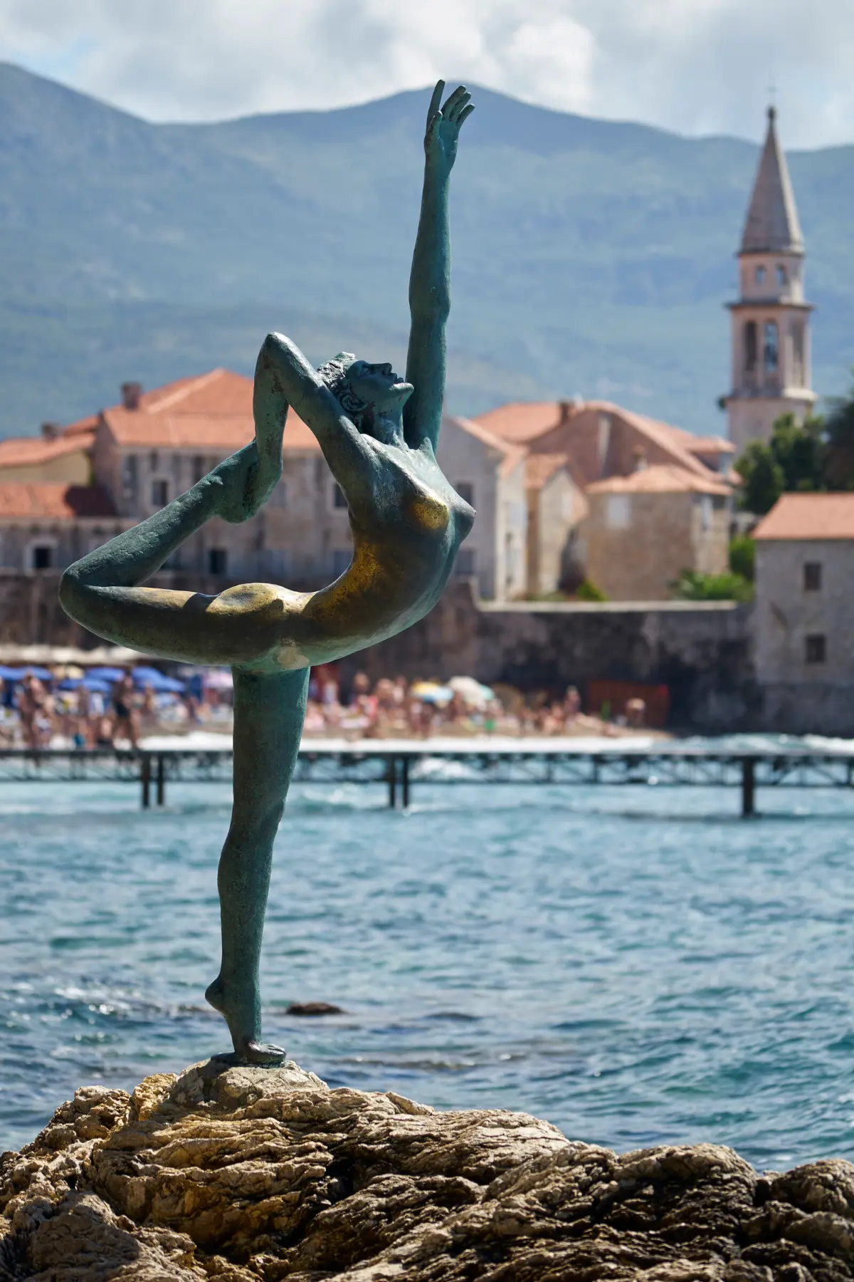 The Dancer: the girl on the rock