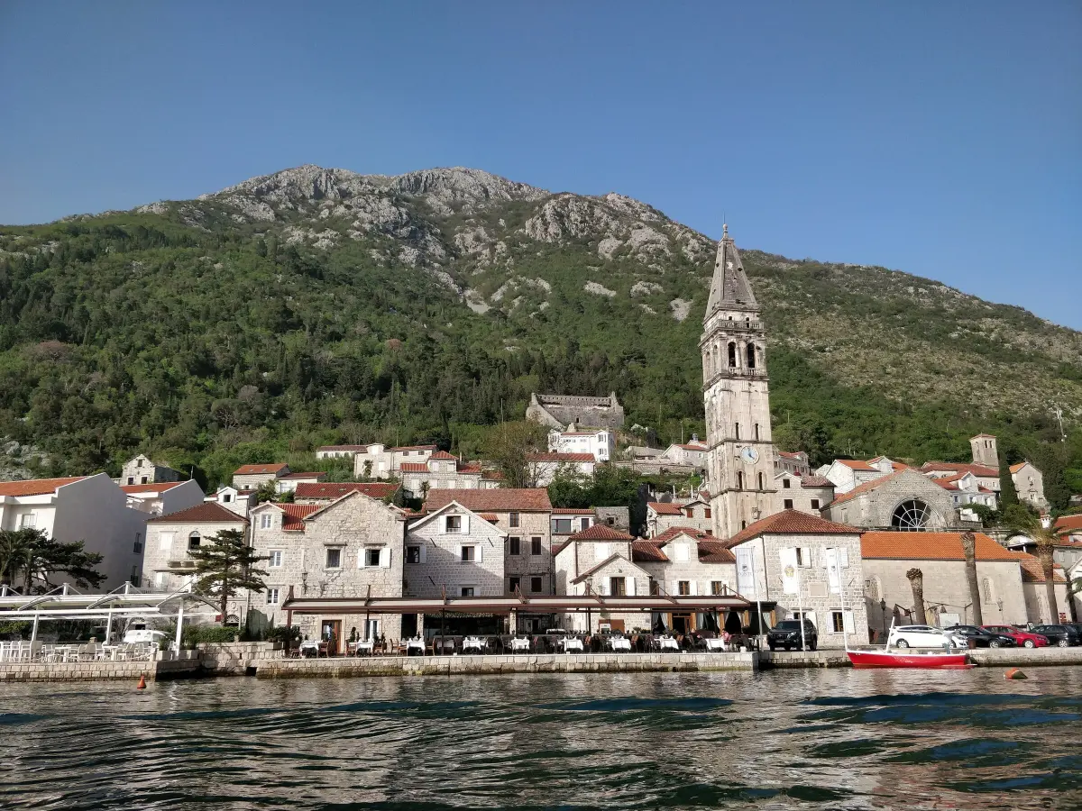 Parking in Perast and Kotor