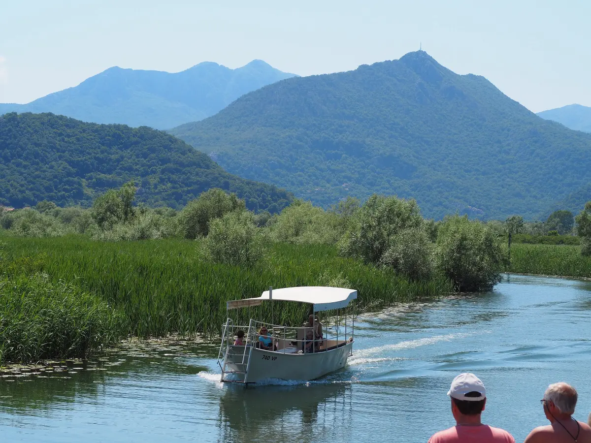 Boat trips on the lake