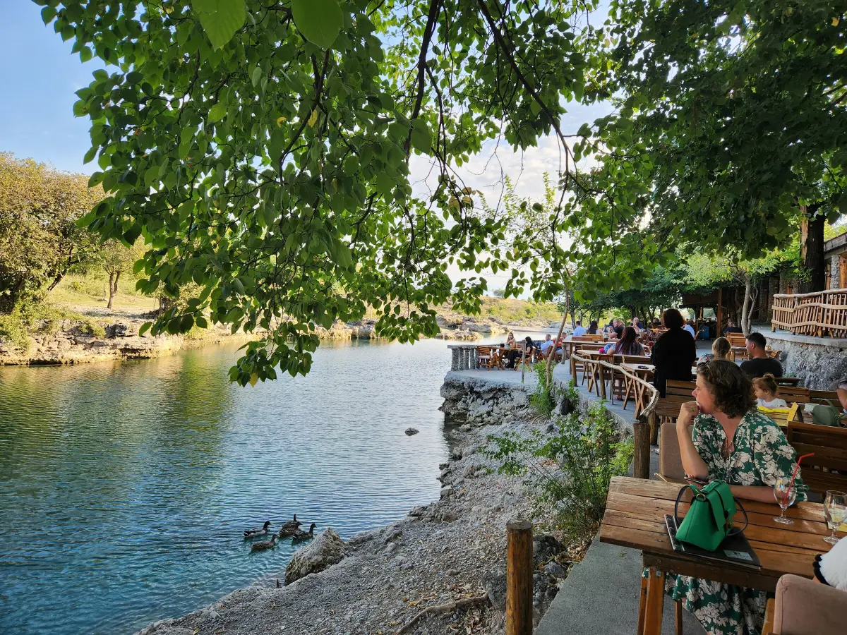 Lunch by the river