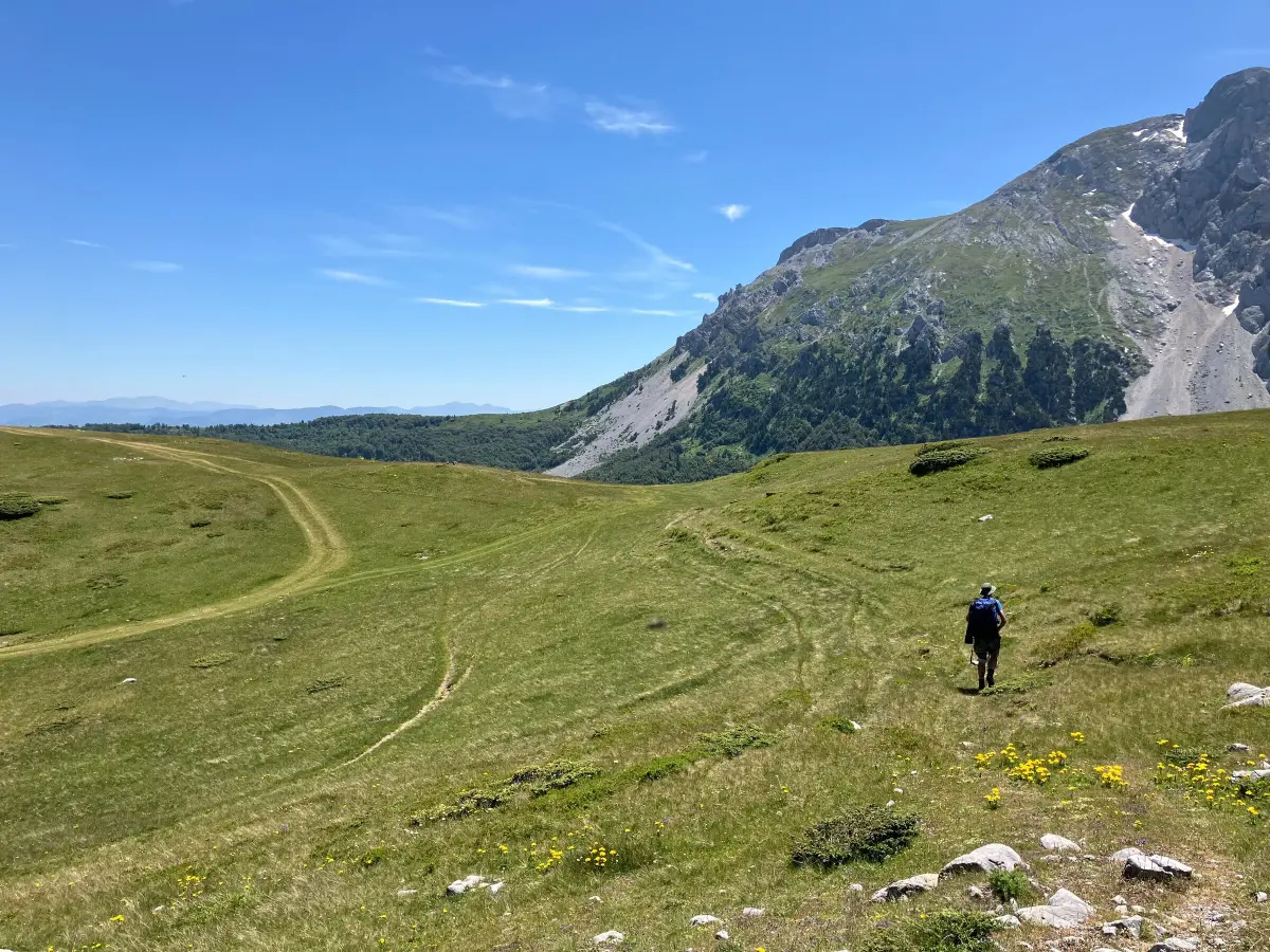 The loop around Komovi