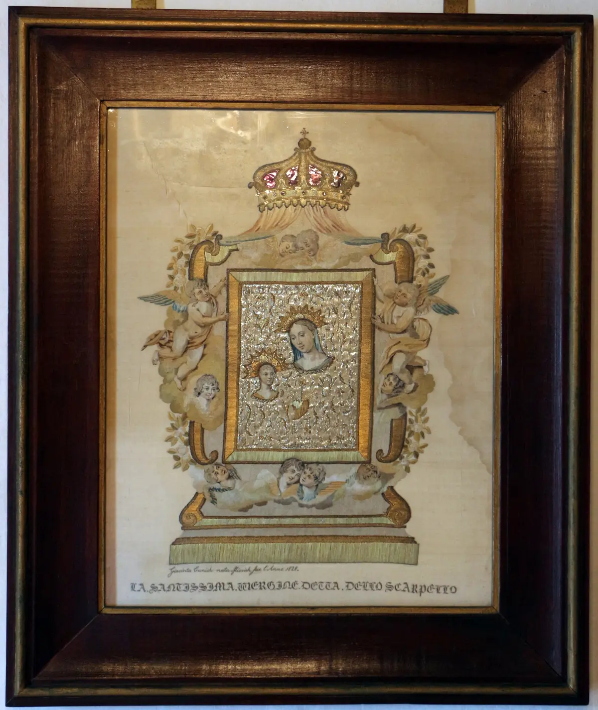 La broderie de Hijacinta Kunić