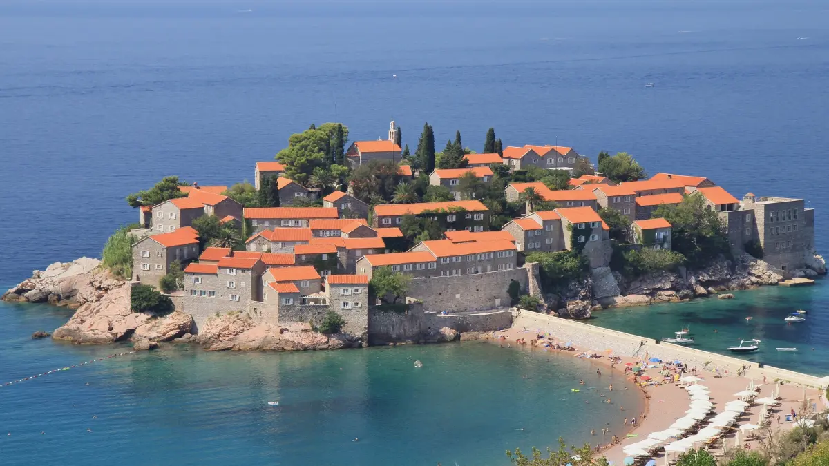 Півострів Sveti Stefan – історичне ядро