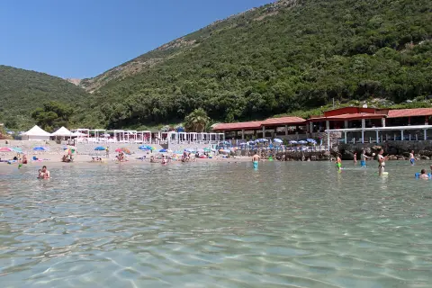 Trsteno beach Montenegro