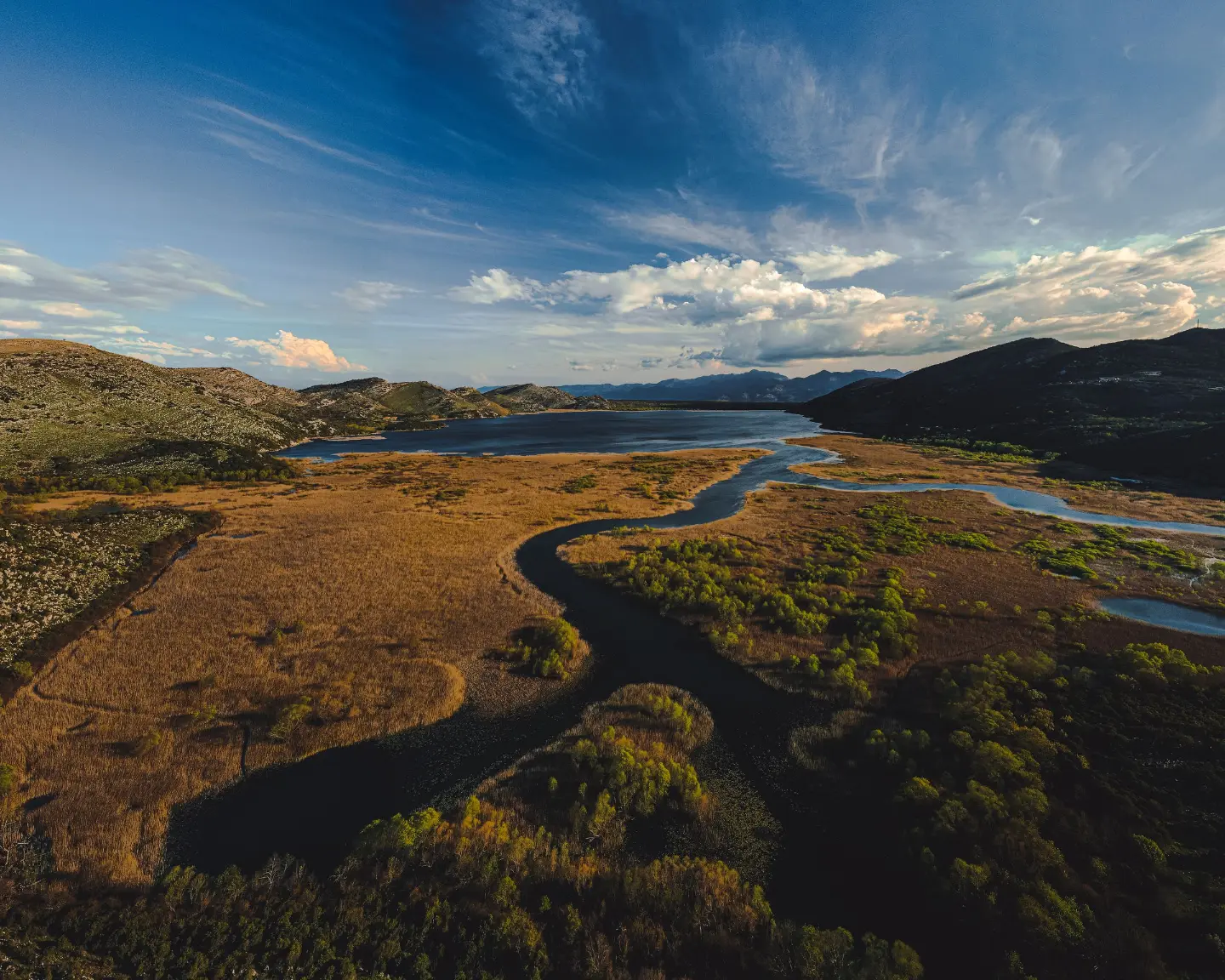 Panorama na Skadarsko jezero