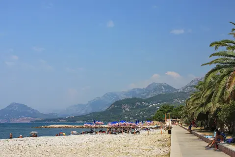 Plaża miejska w Barze