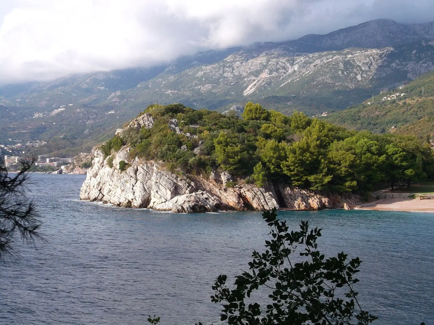 Ostrvo Sveti Stefan — vidikovac