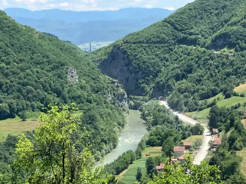 5160 Berane - Donje Zaostro Montenegro Landschap
