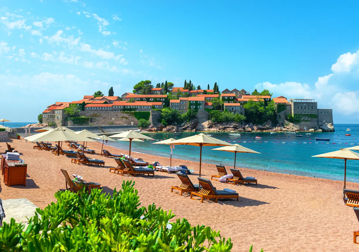 Sveti Stefan Beach
