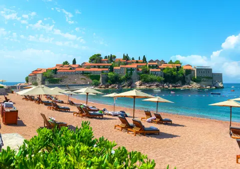 Plaža Sveti Stefan