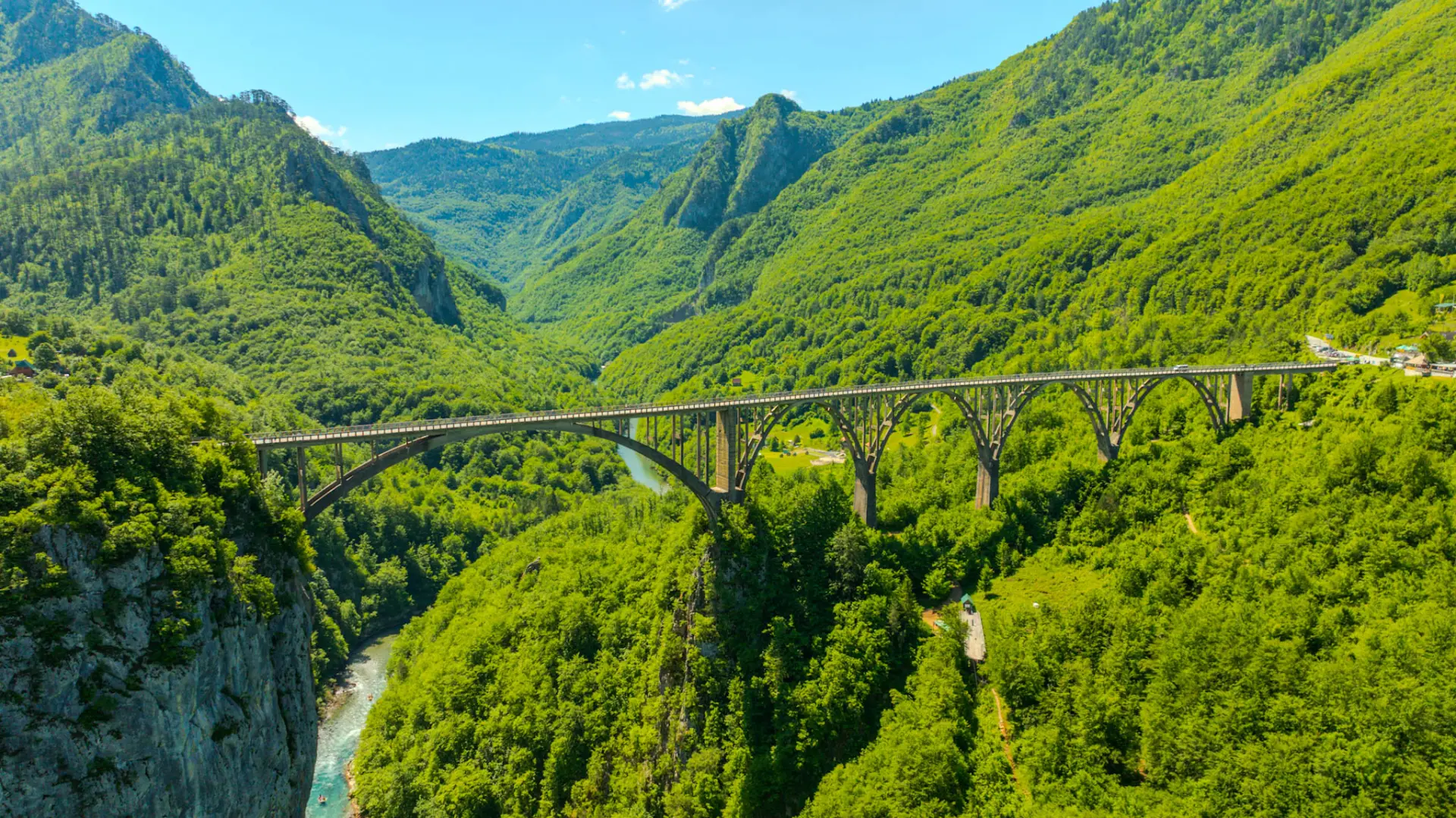 קניון נהר Tara