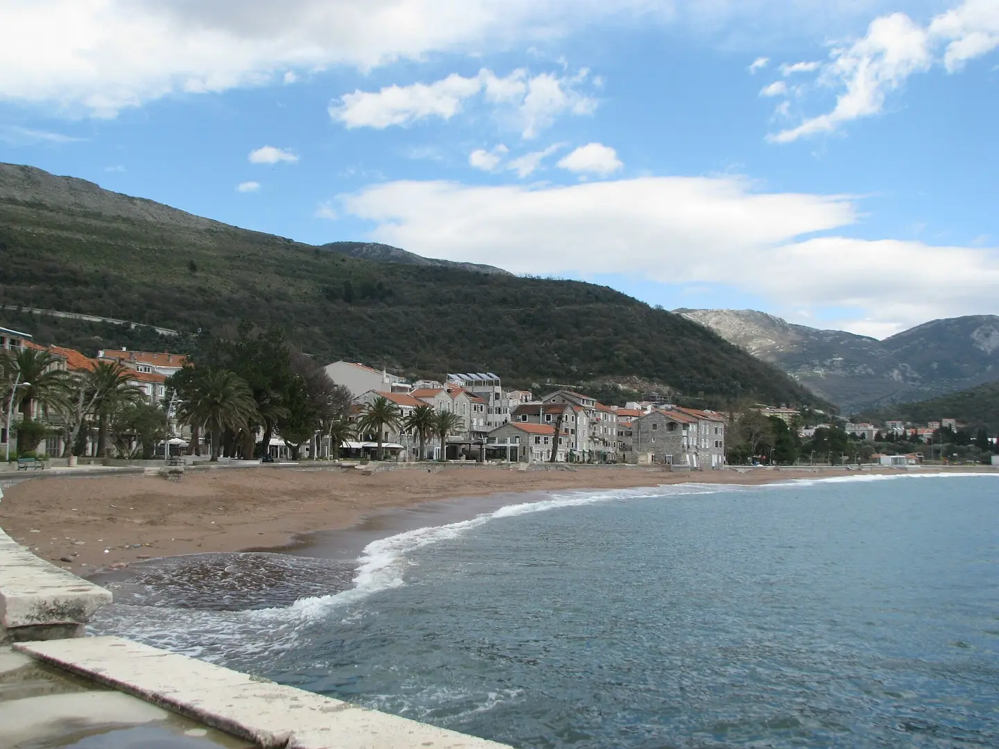 Městská pláž Petrovac