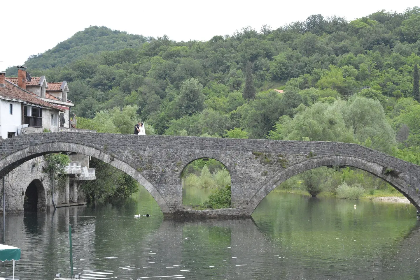 Lukovi Danilovog mosta nad mirnom rijekom