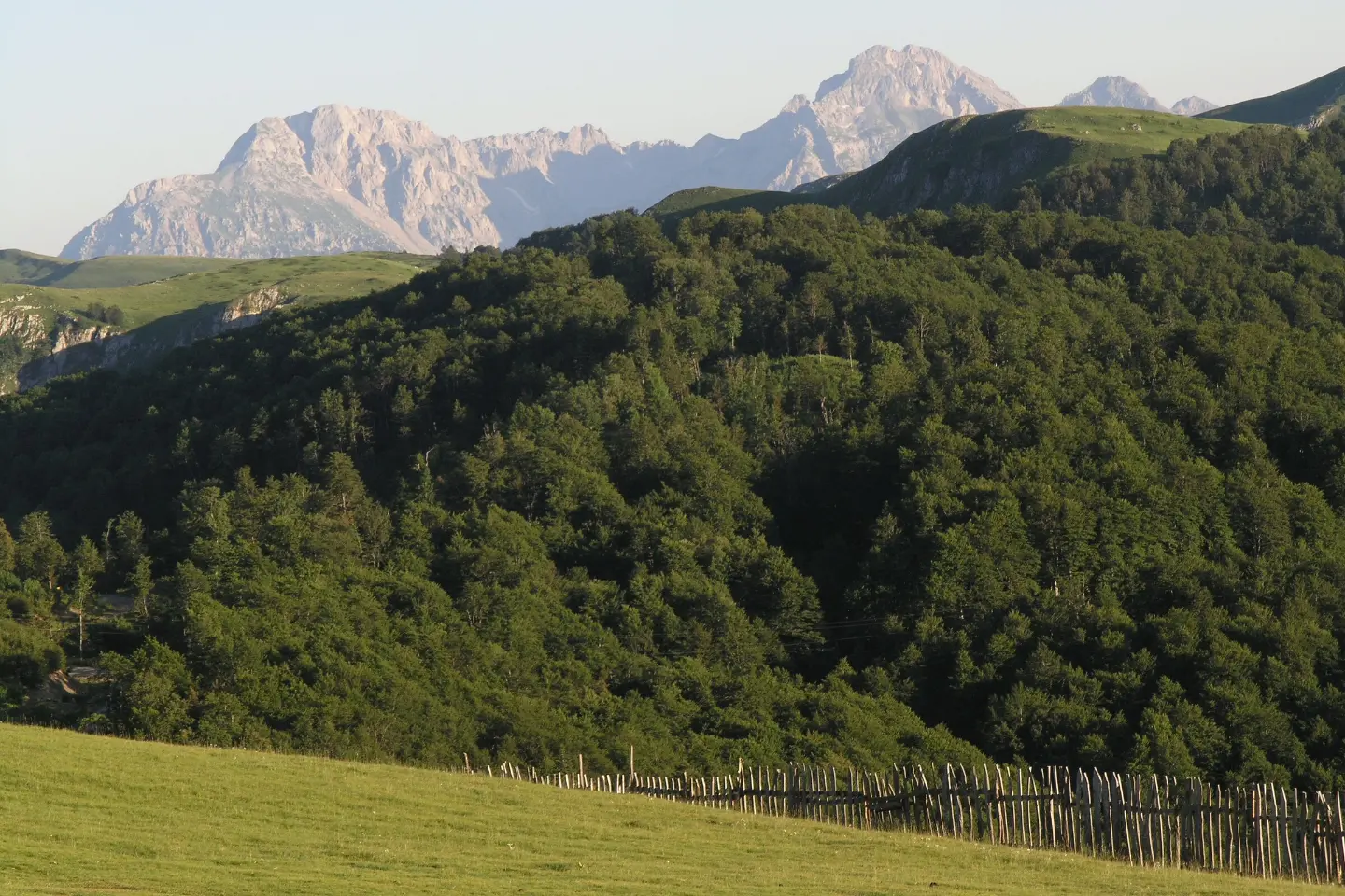 Komovi seen from Bjelasica