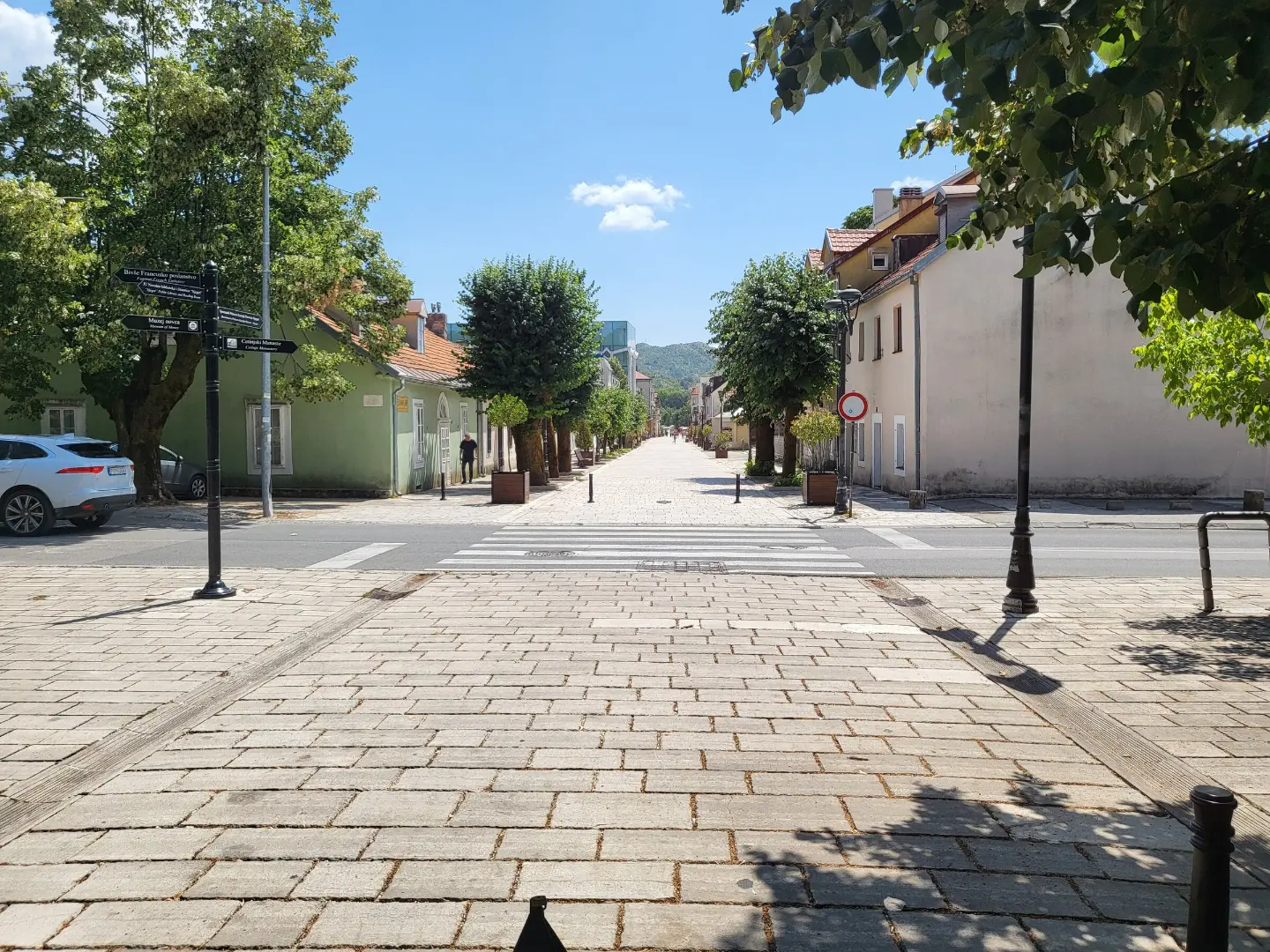 Main street of Cetinje