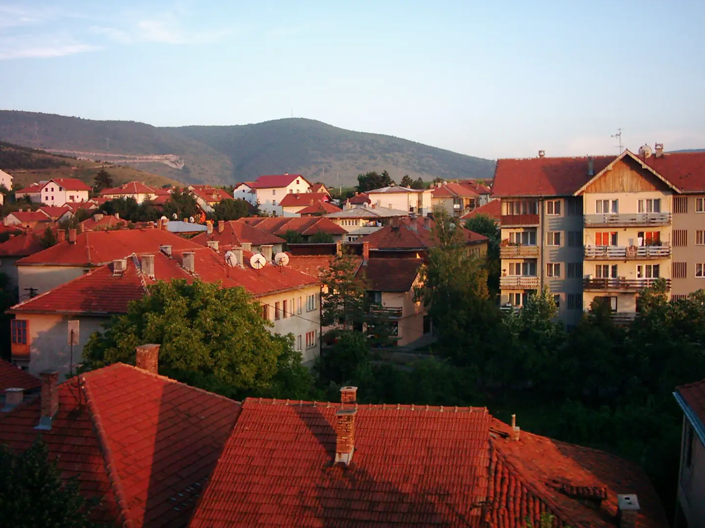 Rooftops of Pljevlja