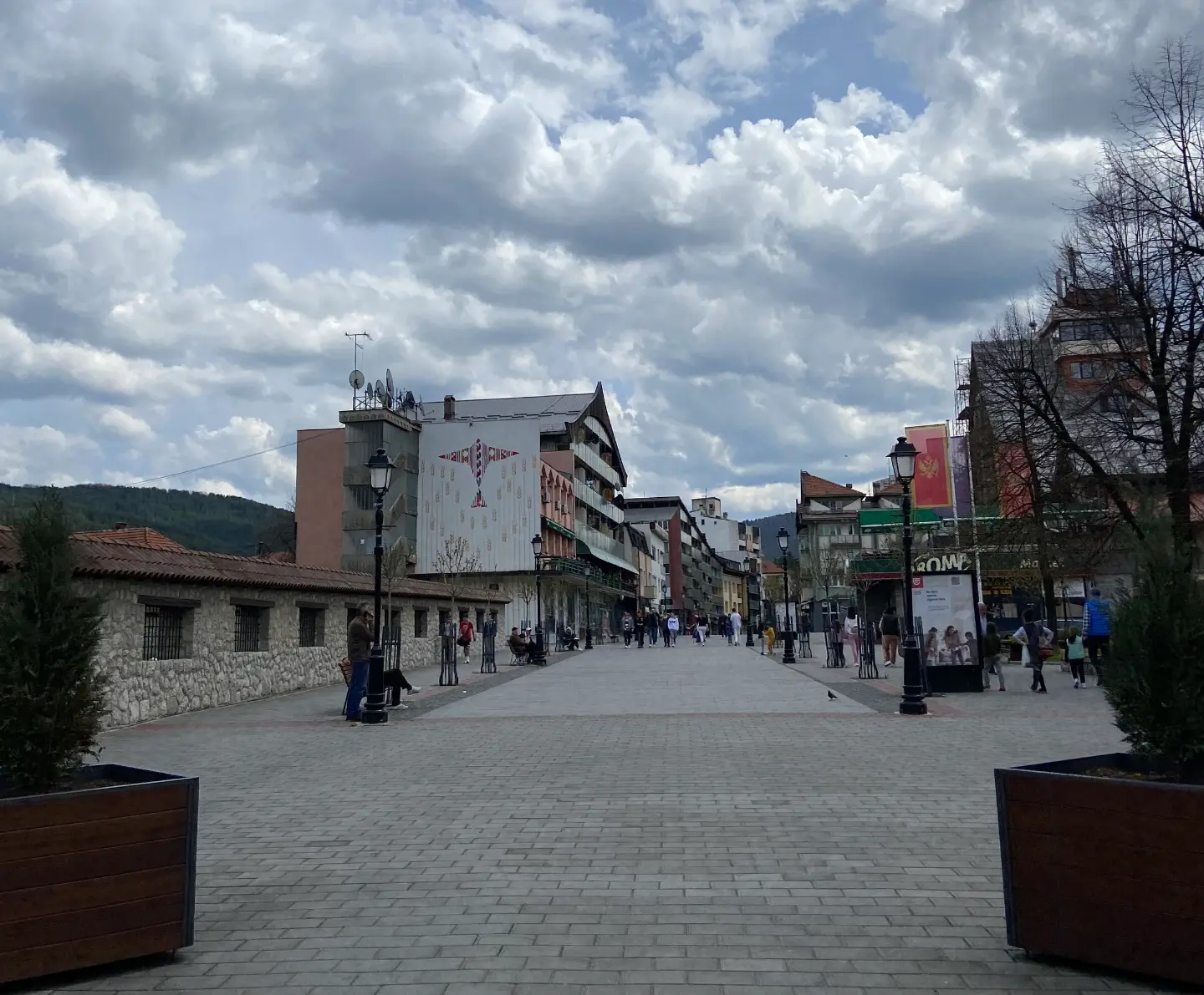 Pljevlja town centre