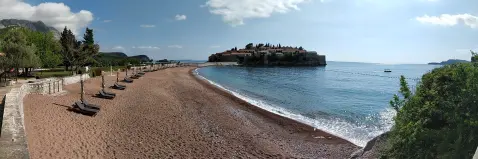 Aman Sveti Stefan private beach