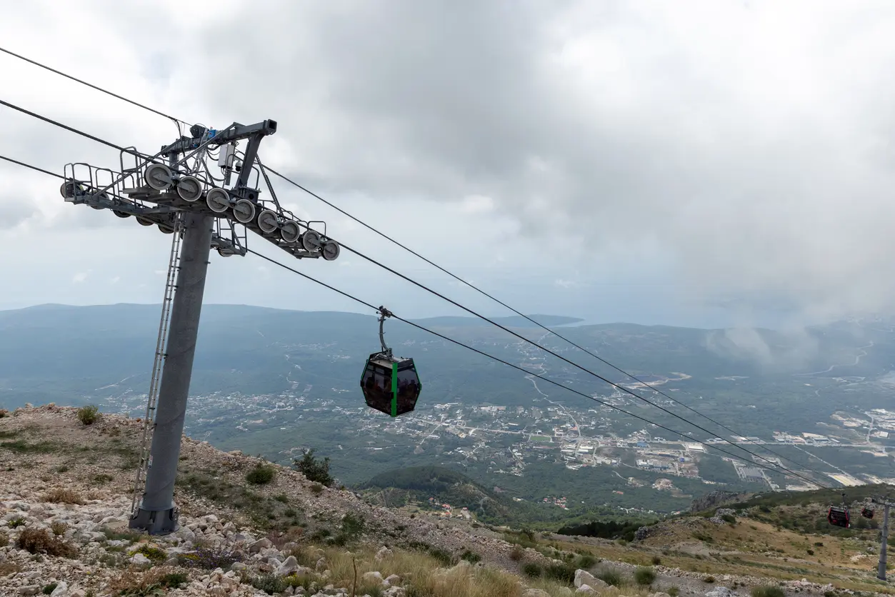 Lanovka Kotor–Lovćen na fotografiích — image 1