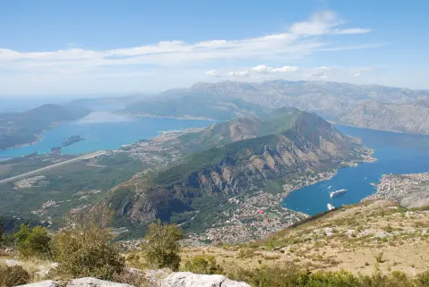 Kotor–Lovćen 缆车：从海湾到Lovćen仅需11分钟