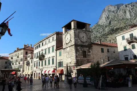 Kotor, torre dell'orologio, 01