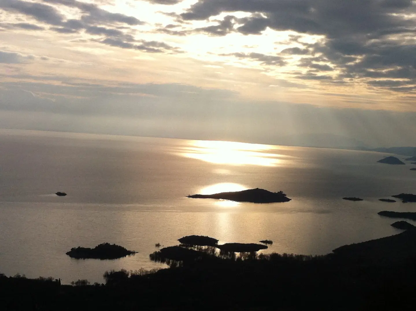 Sunset over Lake Skadar
