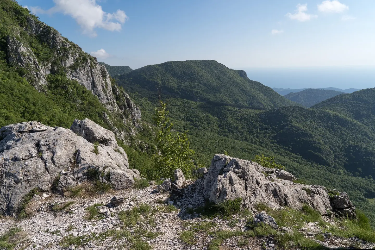 View from Bijela skala