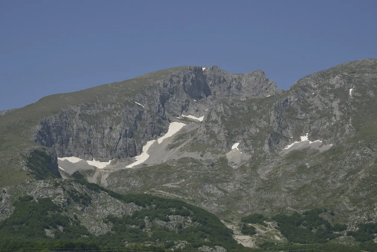 Durmitor peaks above Žabljak