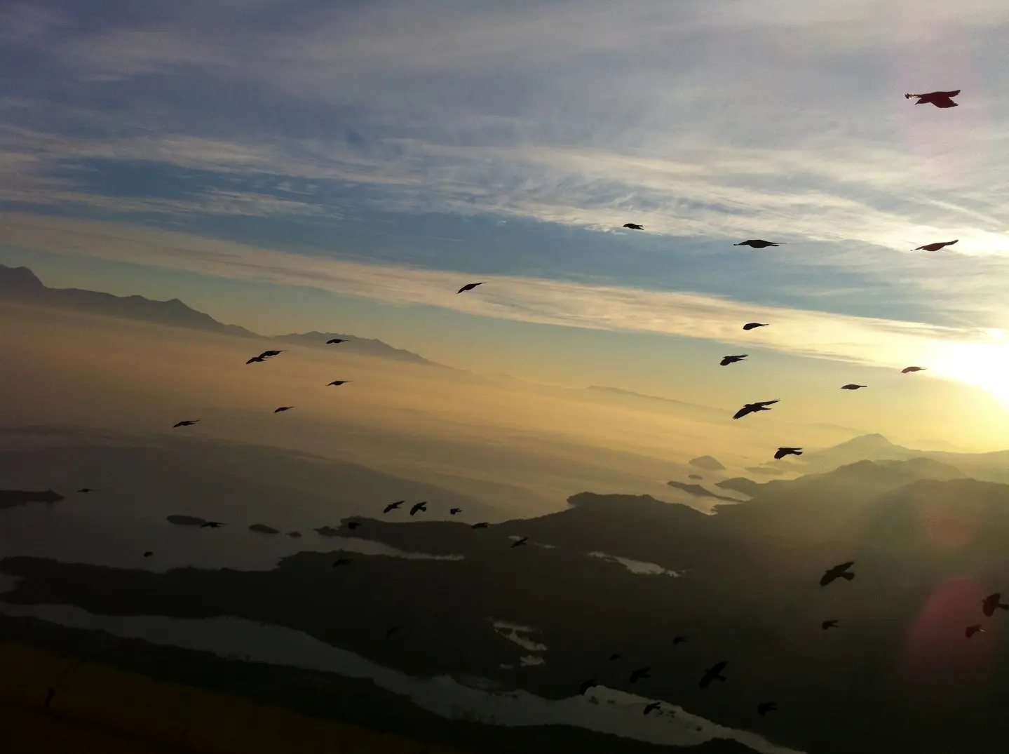 Zalazak sunca nad Skadarskim jezerom