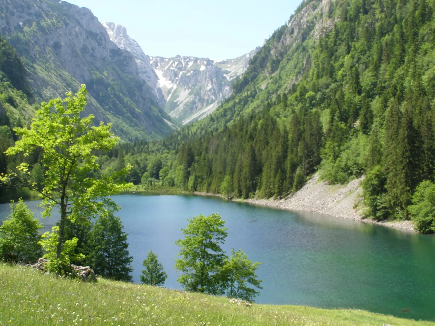 Sušica Lake in the Sušica canyon
