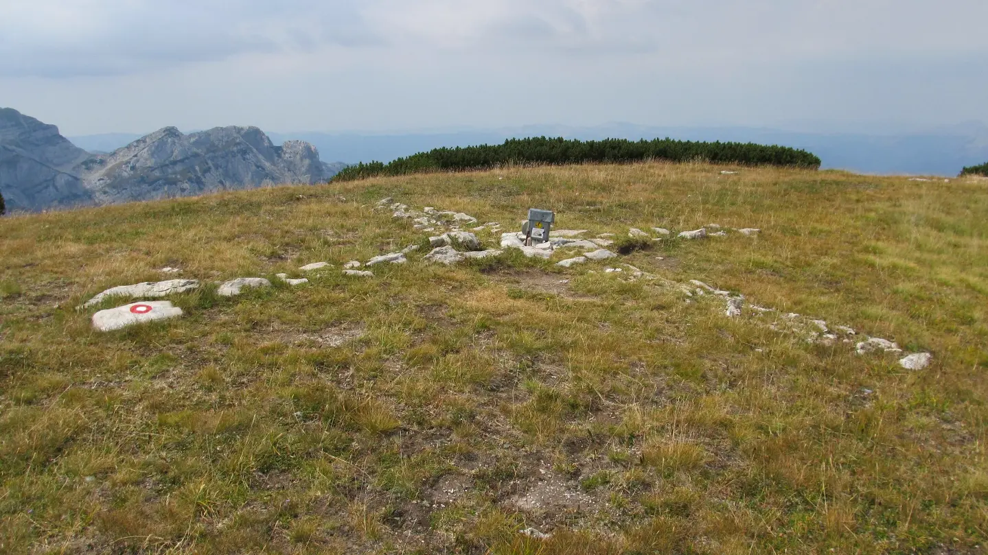 On the summit of Planinica