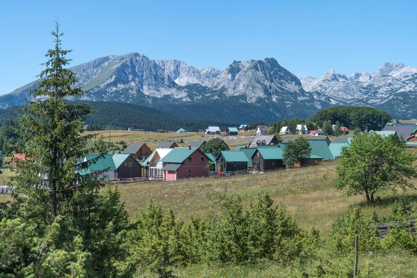 Žabljak and the Durmitor peaks
