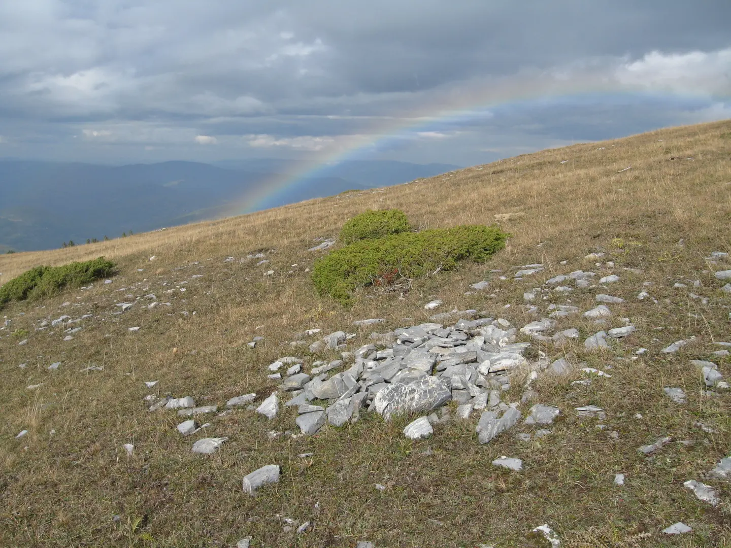 Rainbow over the Bjelasica pastures