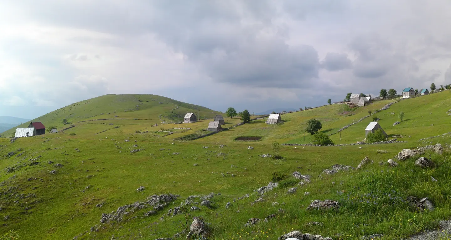 Mountain huts on Durmitor