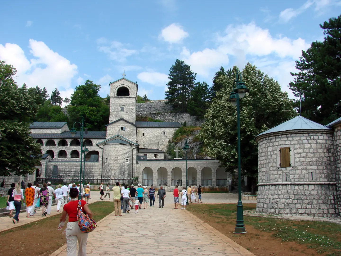 Approach to Cetinje Monastery