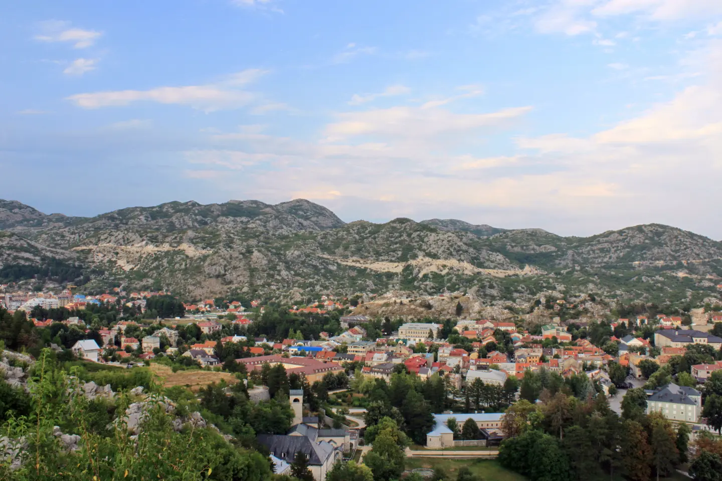 View over Cetinje