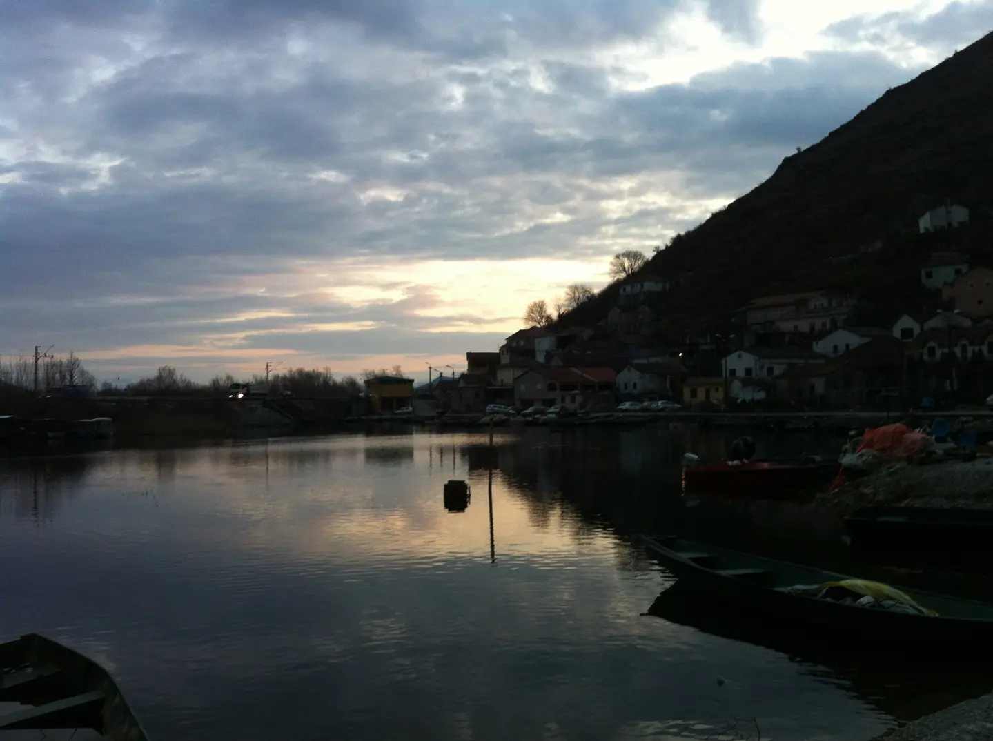 Vranjina at dusk