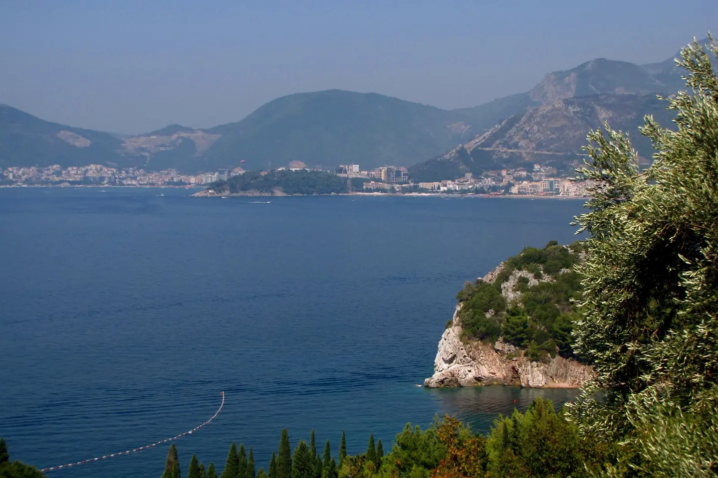 The coast near Bečići