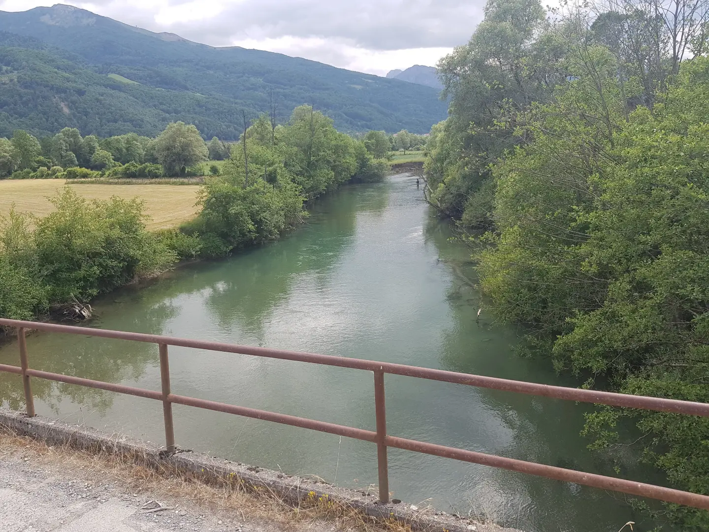 River and bridge on the route