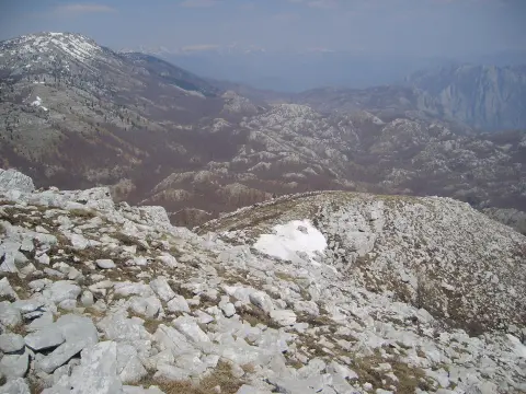 Spuž – Poljana (suggested trail, no trailmarks)