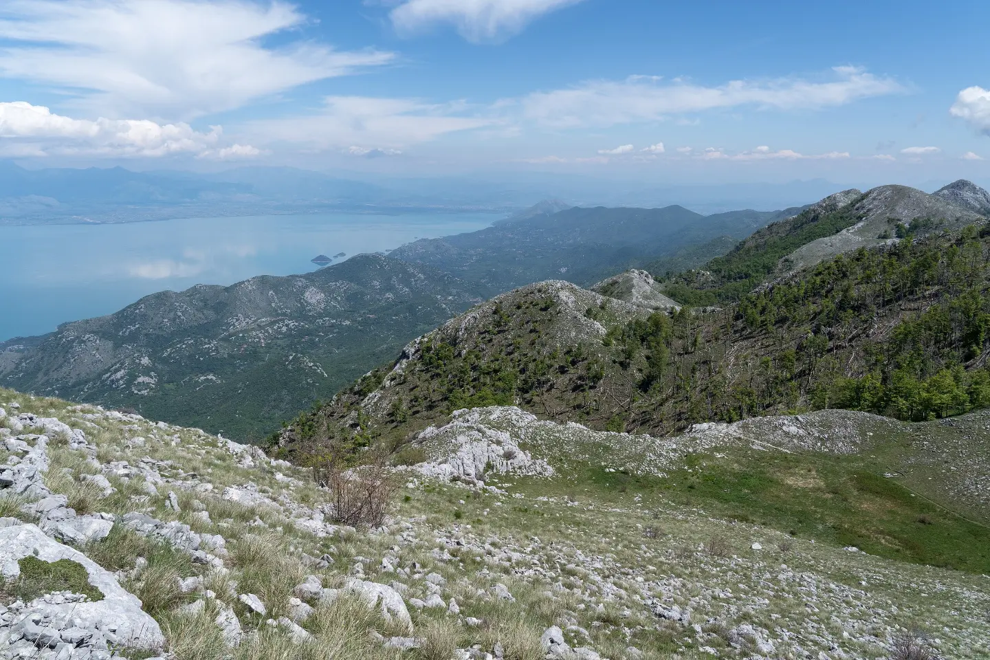 Pogled sa staze ka Rumiji