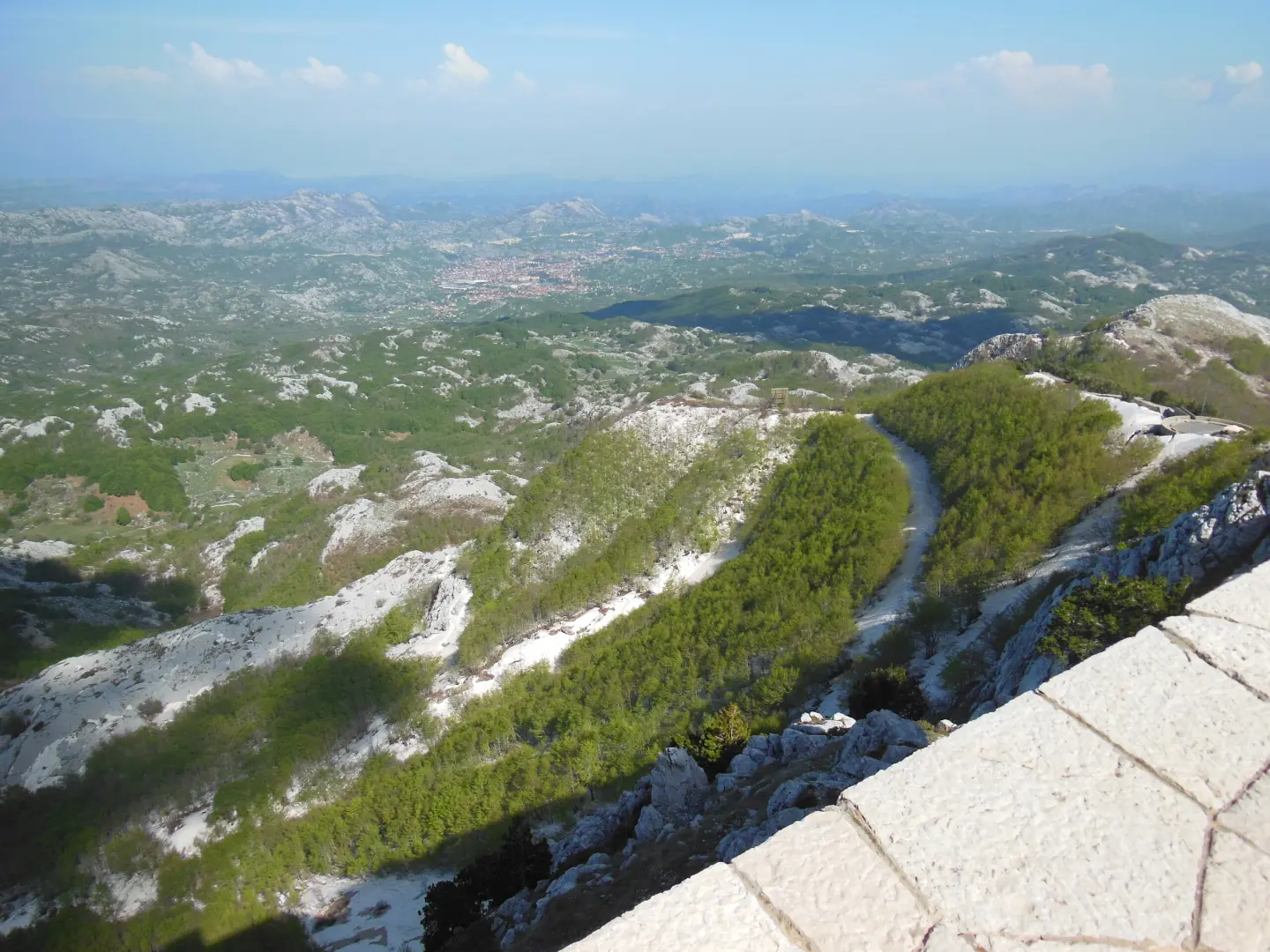 View from Jezerski Vrh