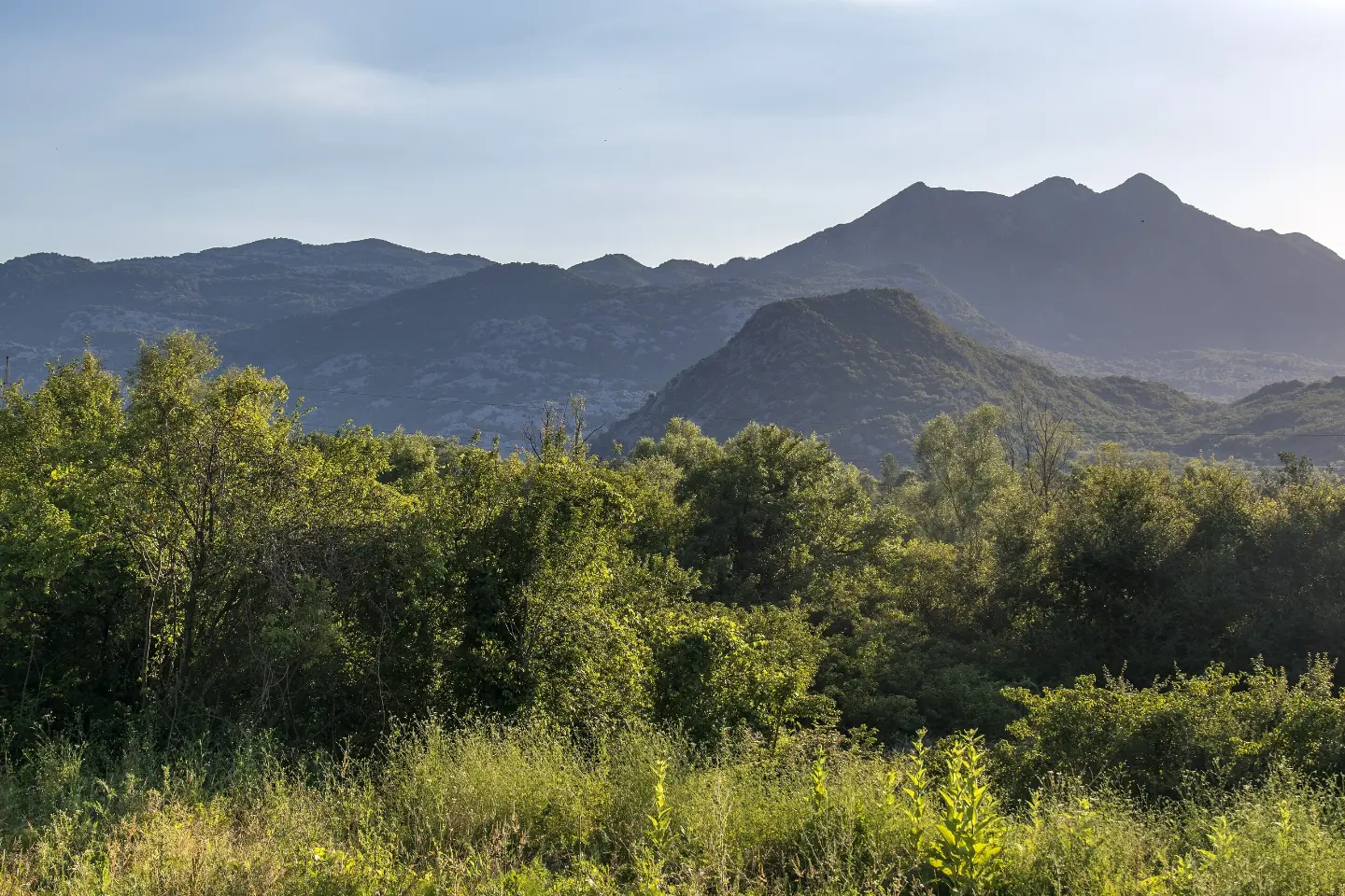Mountains seen from Boljevići