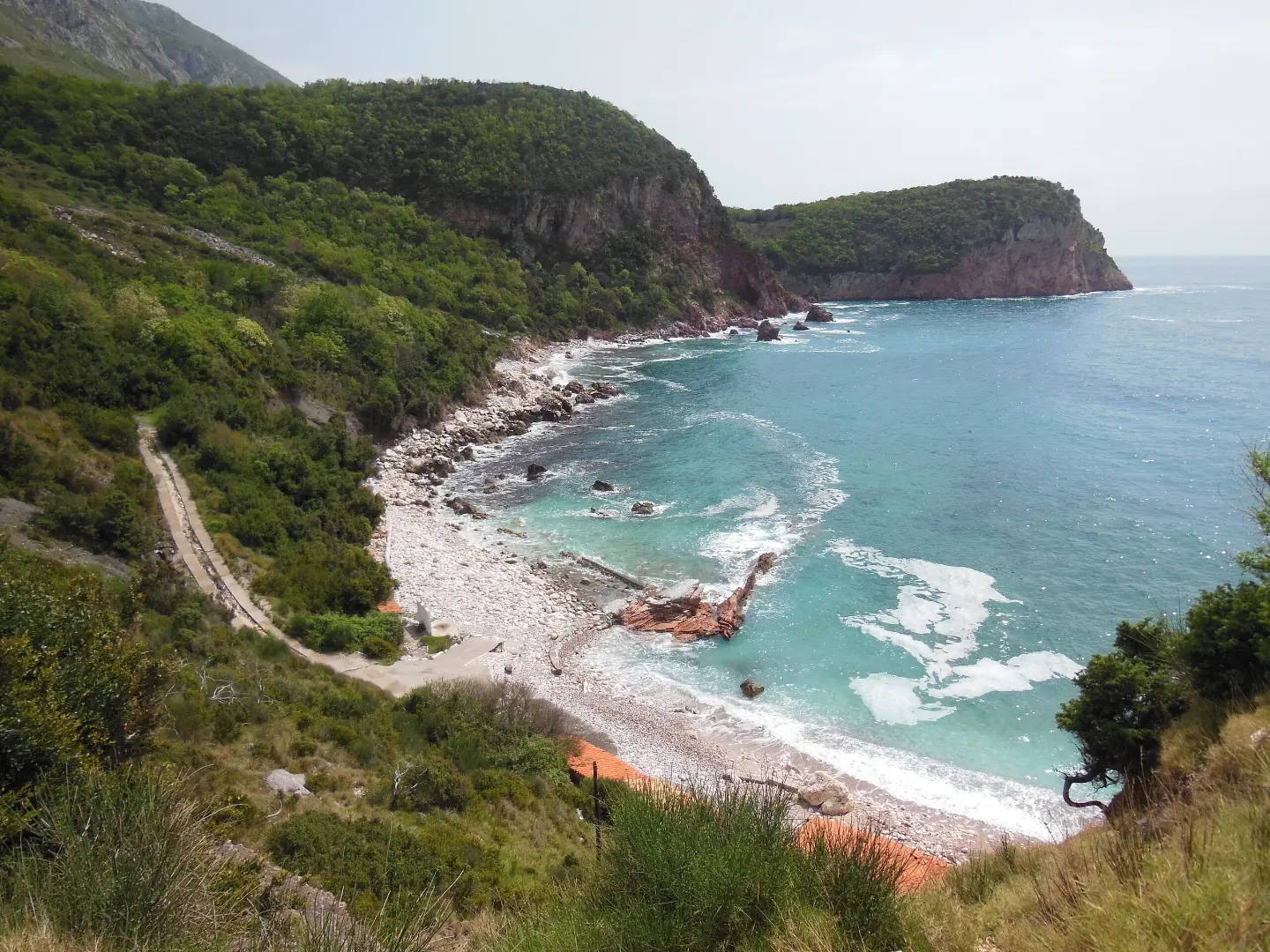 Pješačka staza Sveti Stefan – Blizikuće