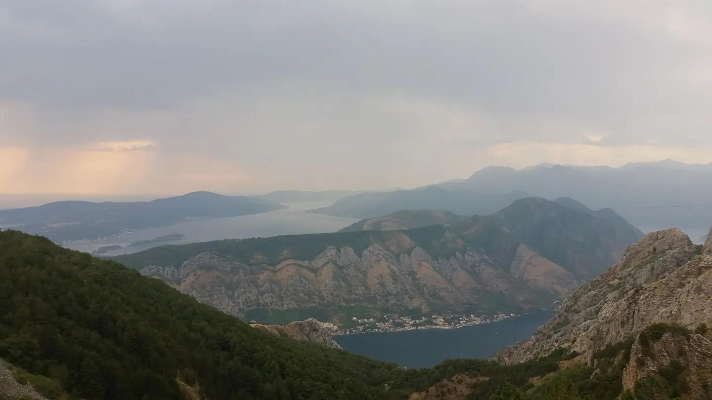 Bay of Kotor from Krstac