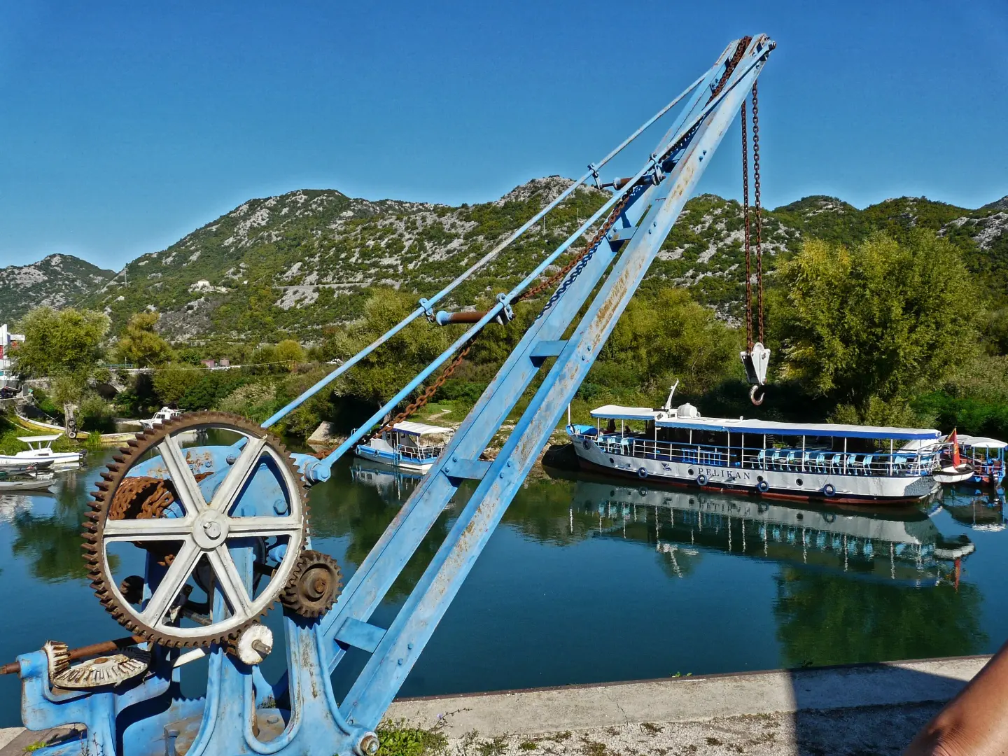 Virpazar, pristanište